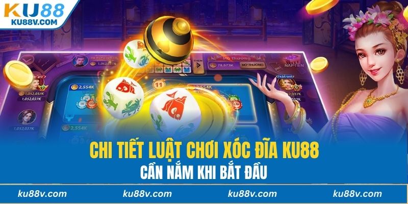 Chi tiết luật chơi xóc đĩa KU88 cần nắm khi bắt đầu