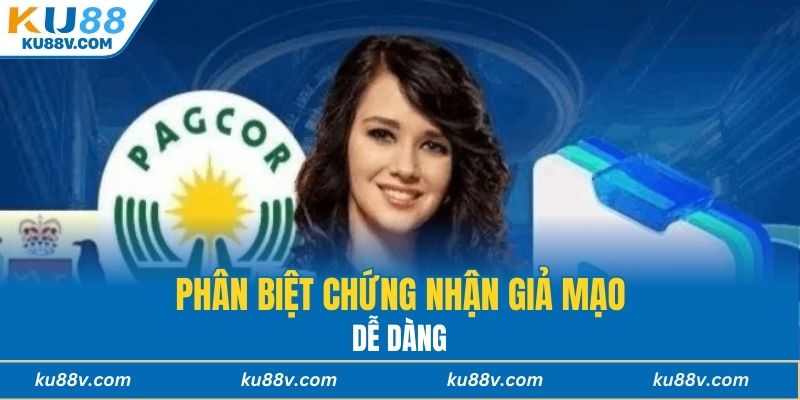 Phân biệt chứng nhận giả mạo dễ dàng